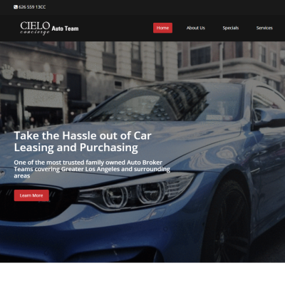 Car Leasing Website